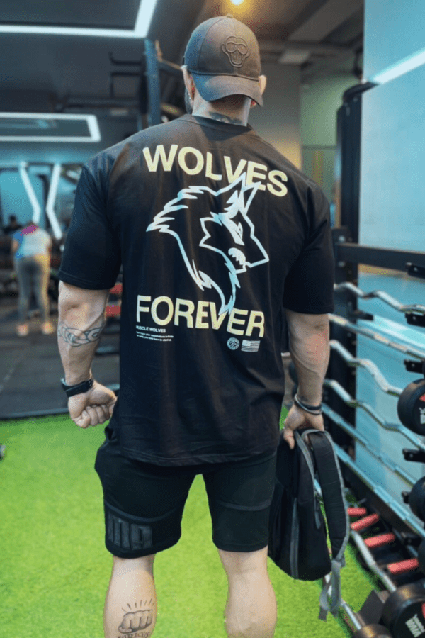 Wolves Forever Oversized Tee - Image 3