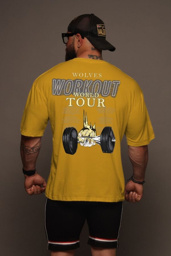 Workout Tour Oversized Tee - Image 11