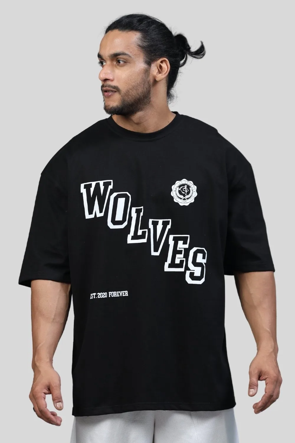 Wolves Command Oversized Tee