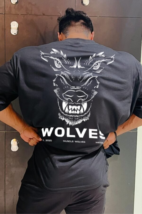 Wolf Back Oversized T-Shirt