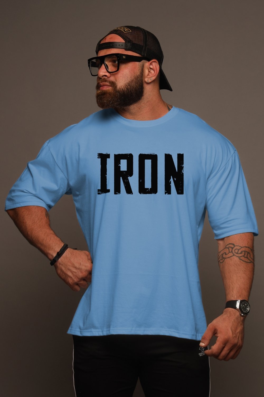 Iron Oversized Tee - Image 3