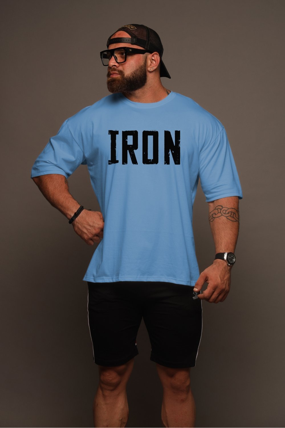 Iron Oversized Tee - Image 4