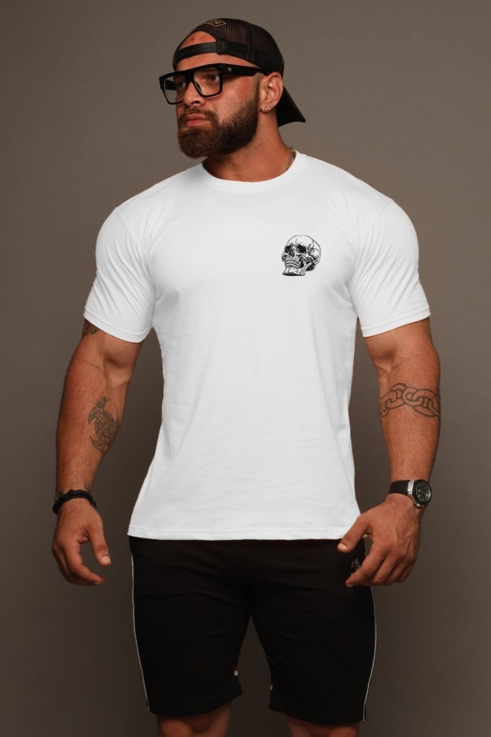 Alternative view of Skull Iron Tee