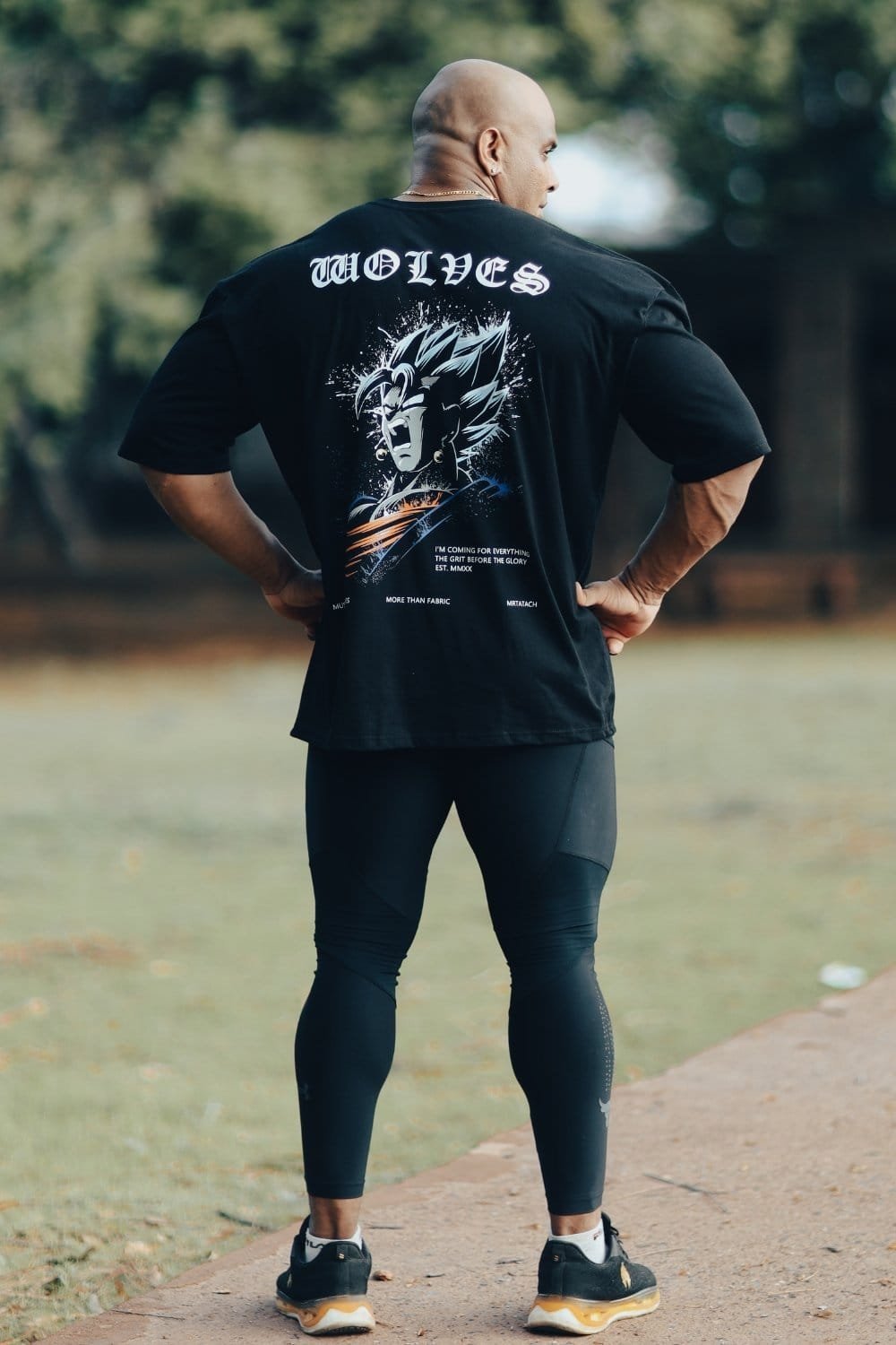 Alternative view of Goku Vigour "Premium" Oversized Tee