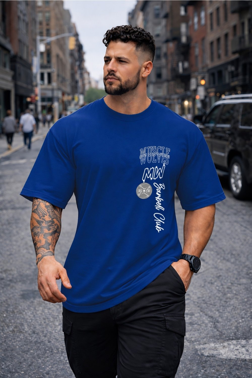 Alternative view of Barbell Club Oversized