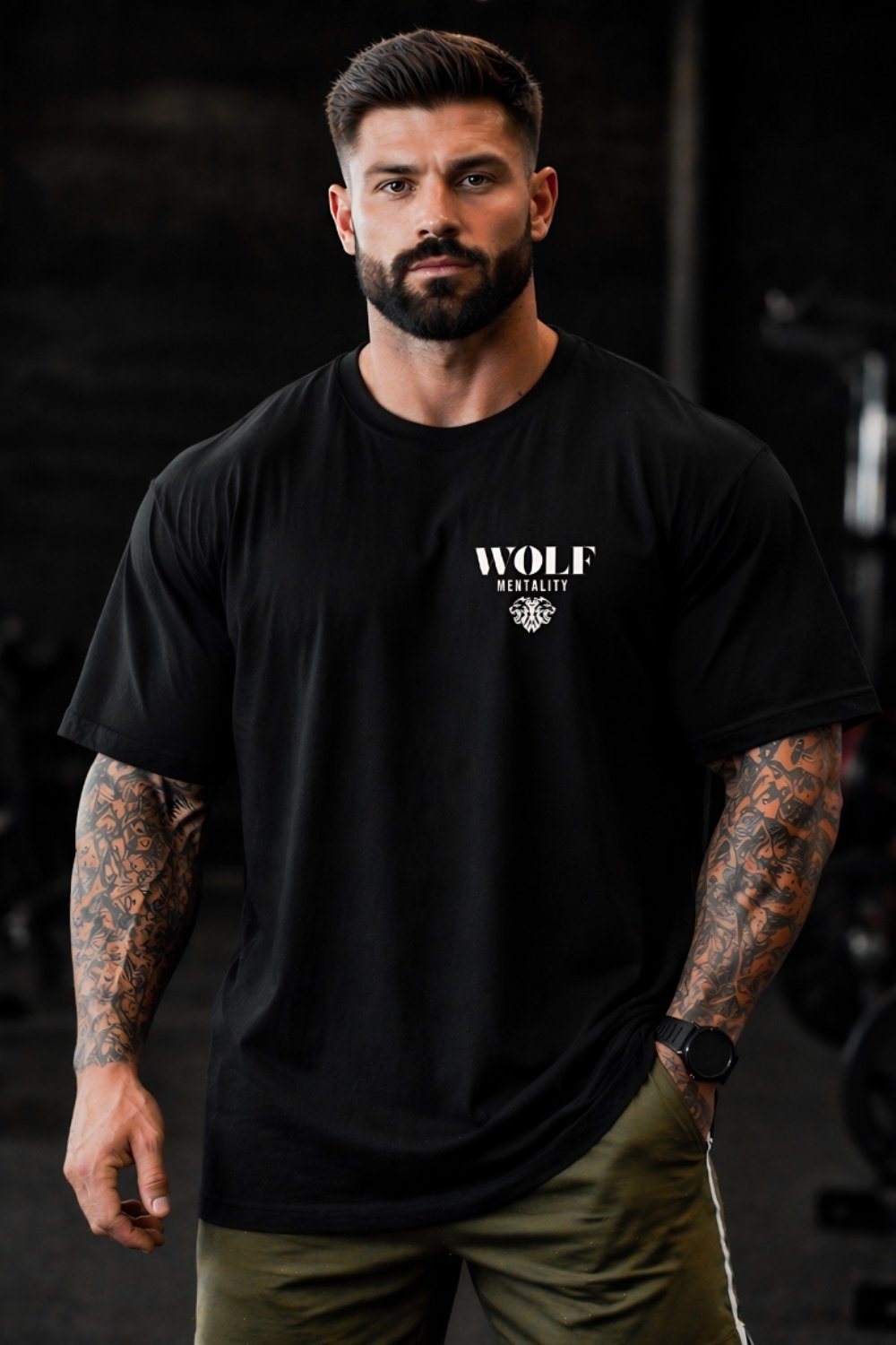 Alternative view of Predestined Alpha Oversized Tee