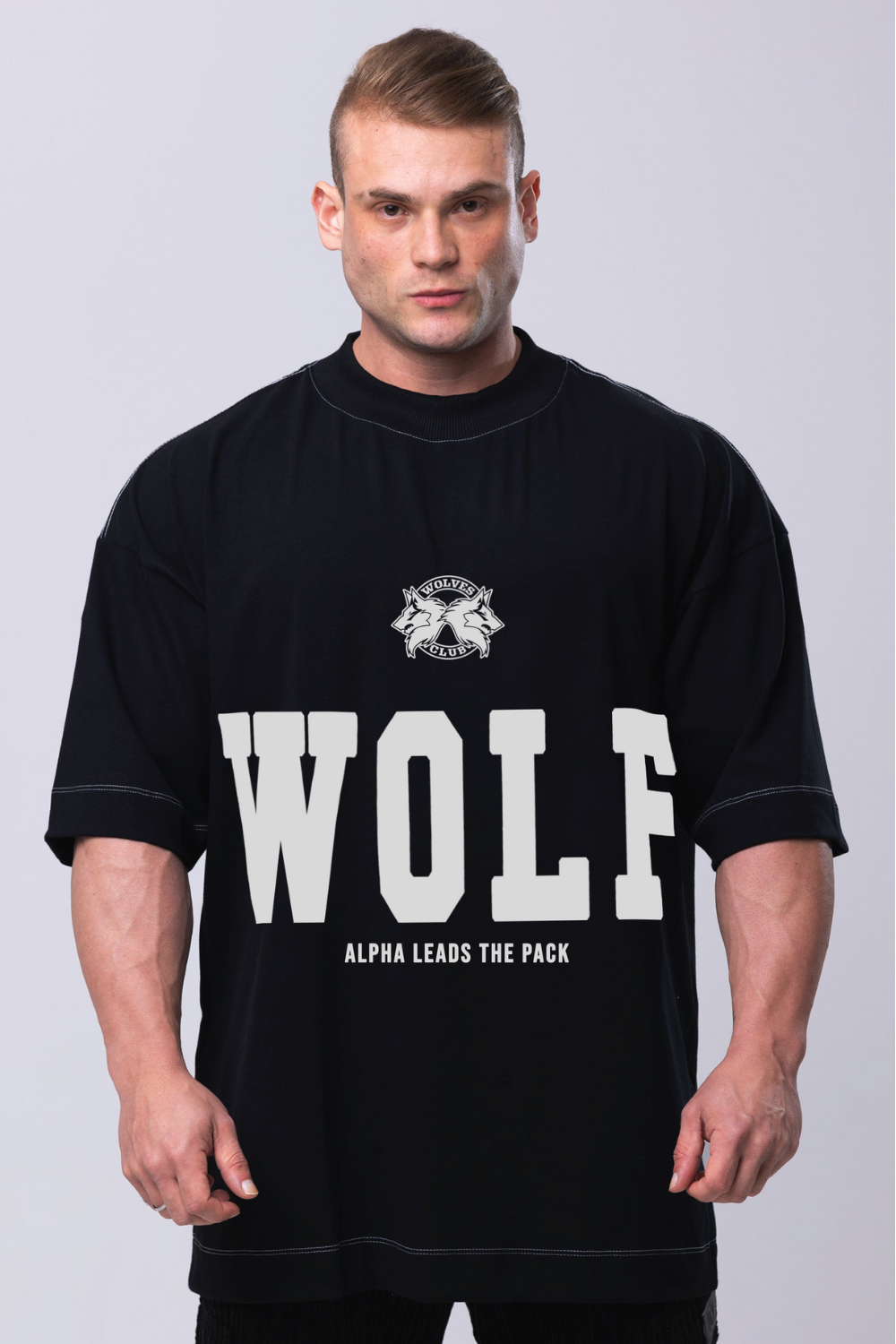 Alternative view of Alpha Wolf Dominance Tee