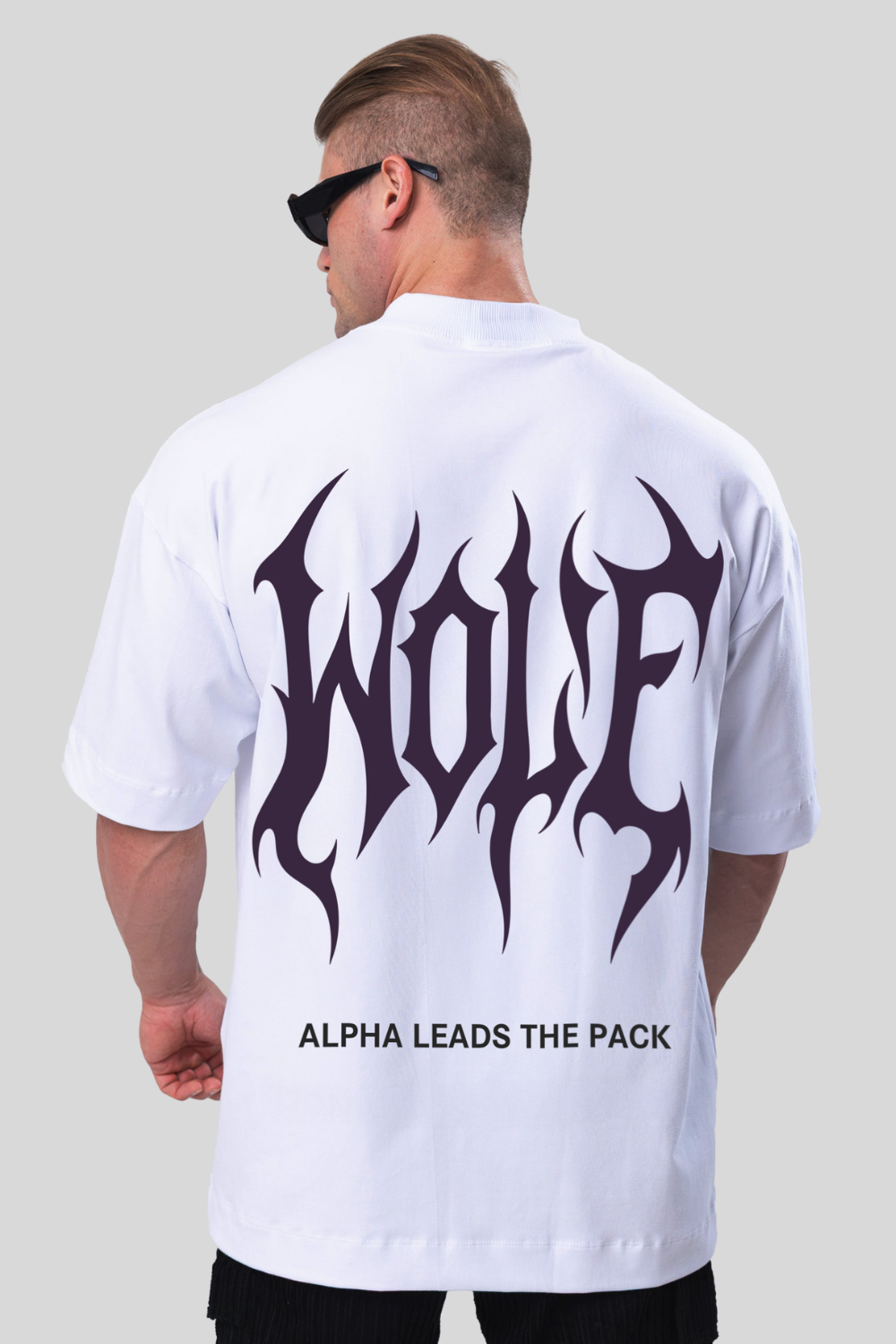 Alternative view of Warwolf Oversized Tee