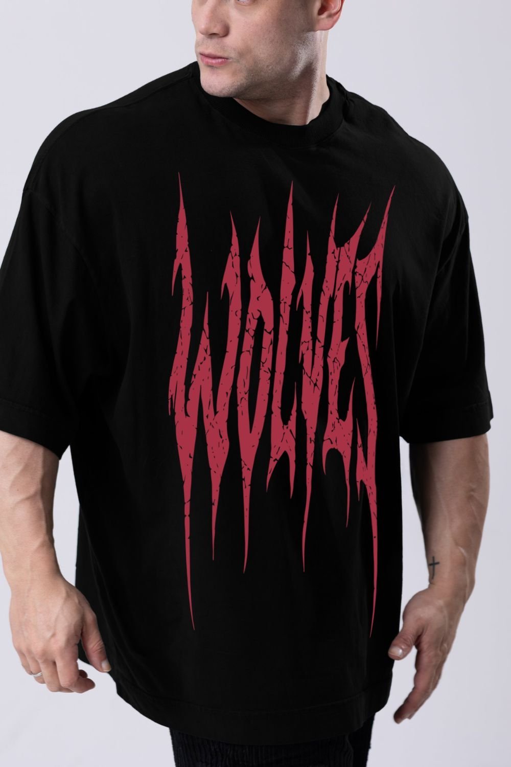 Wolvesbane Oversized Tee - Image 3