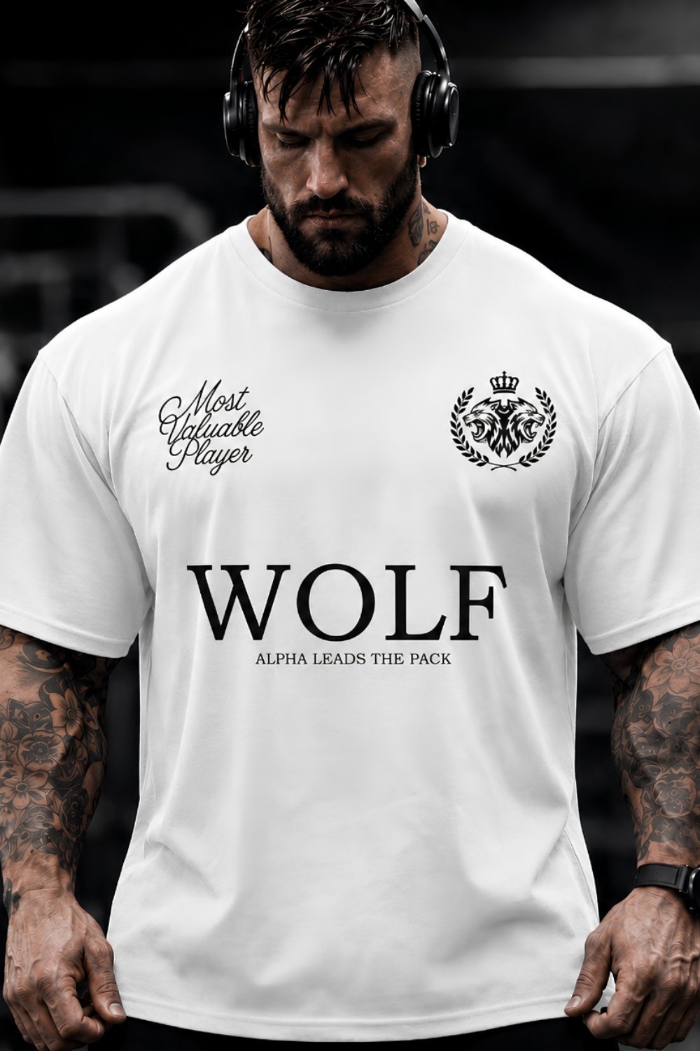 Prime Wolf Oversized Tee