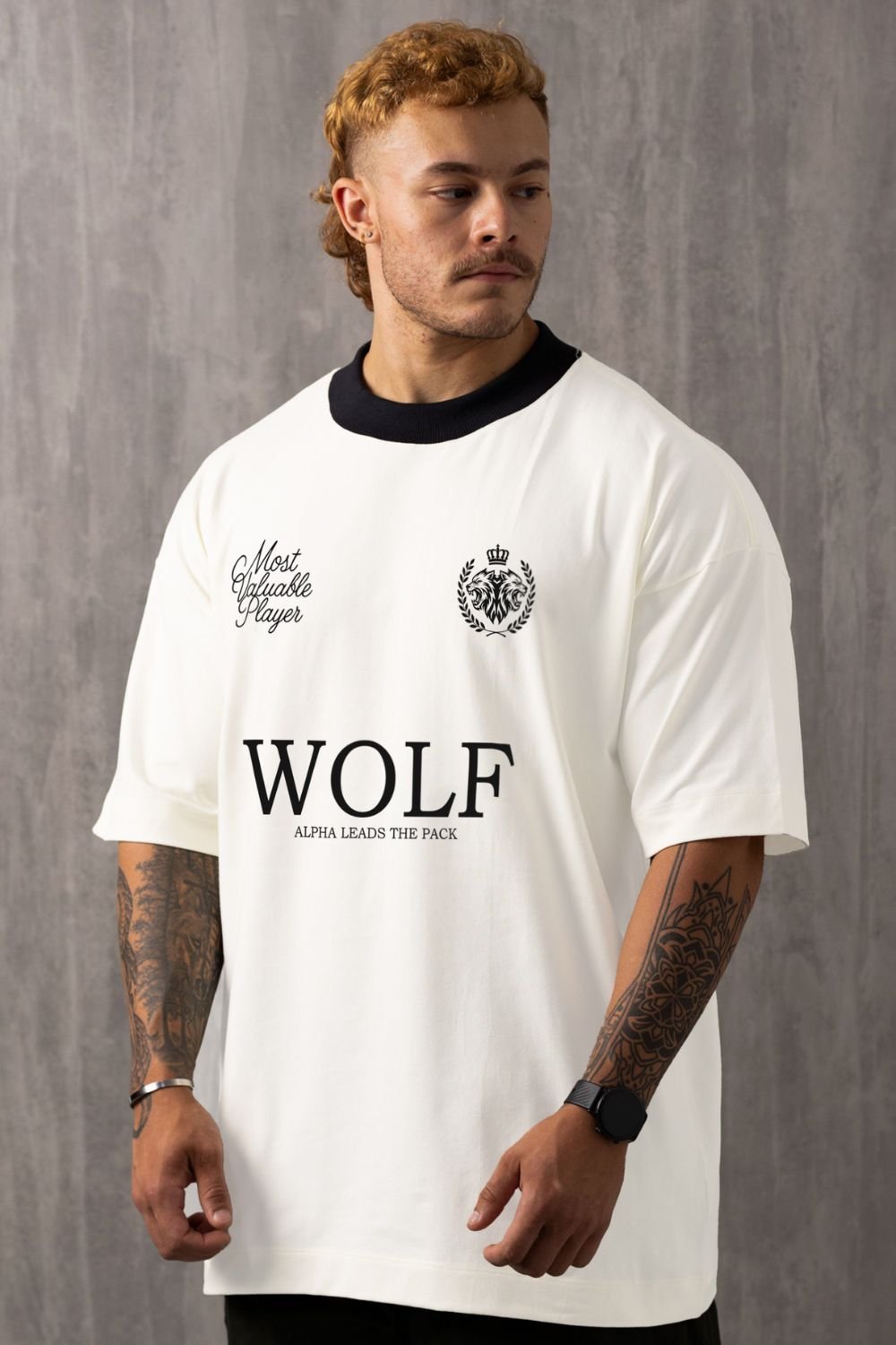 Prime Wolf Oversized Tee - Image 3