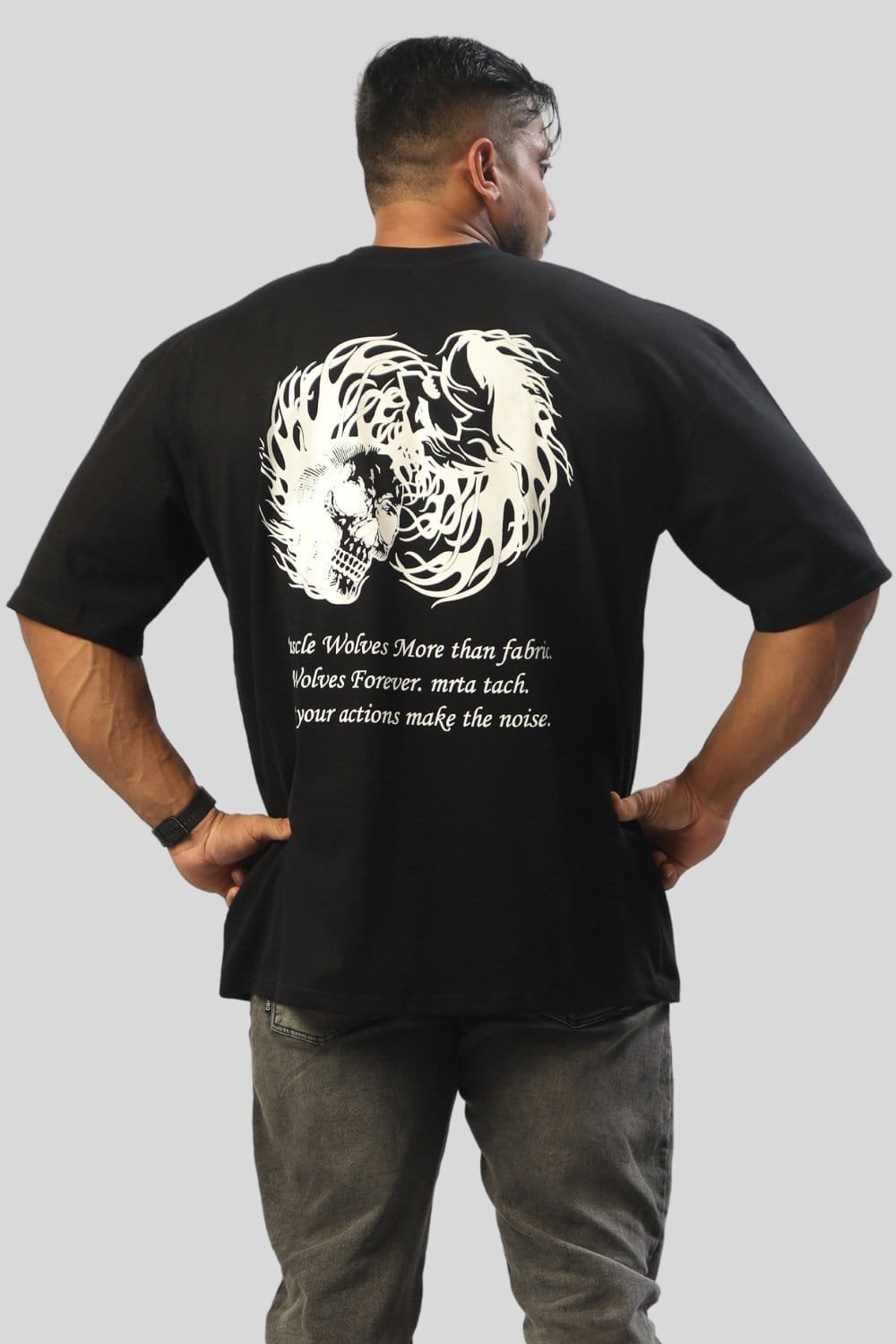 Alternative view of Wolves Aura Oversized Tee