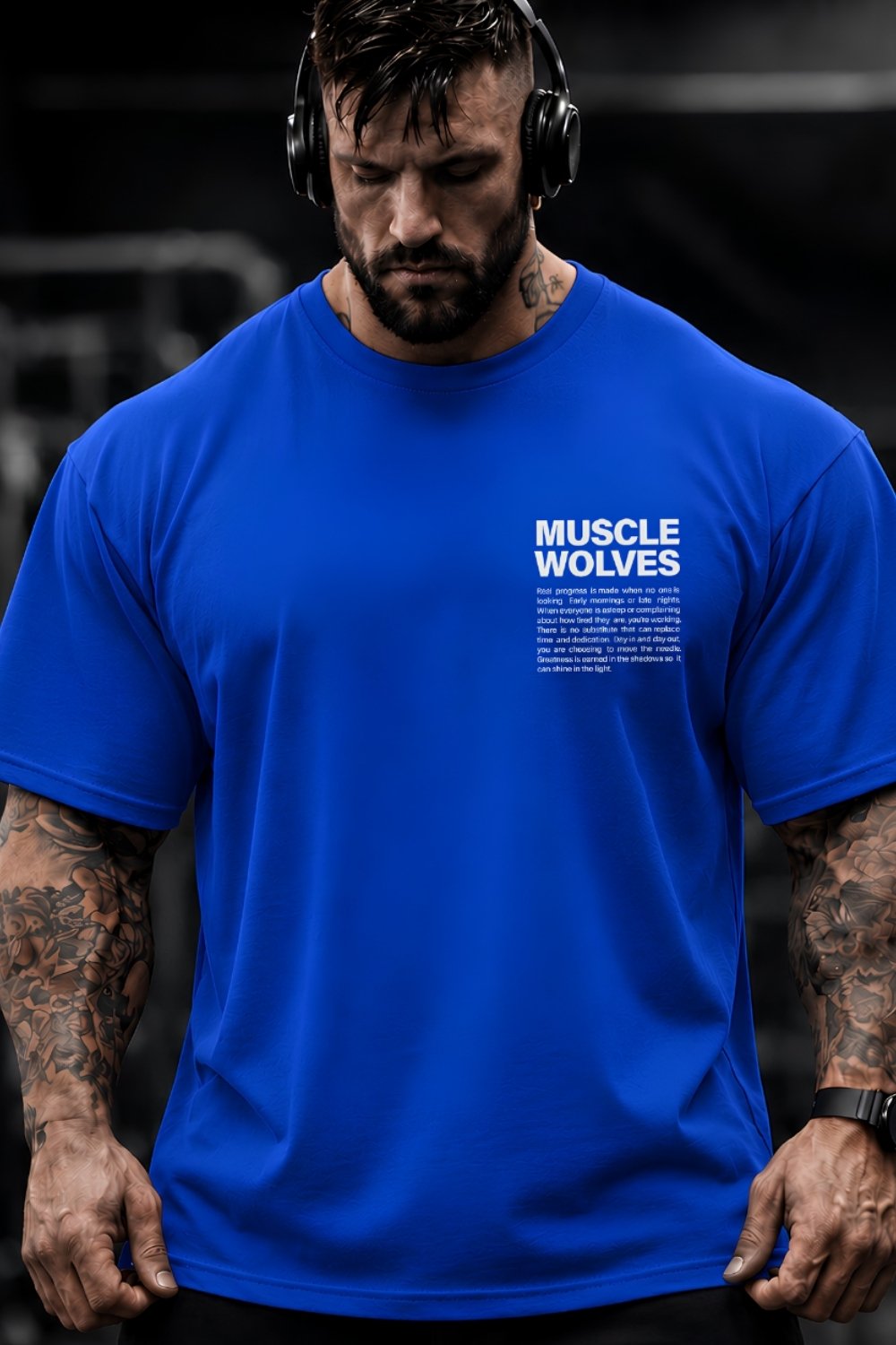 Shadows Oversized Tee - Image 5