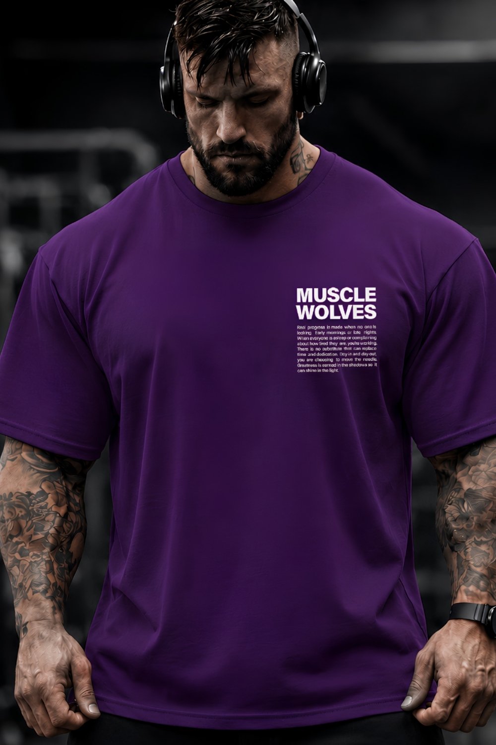 Shadows Oversized Tee - Image 3
