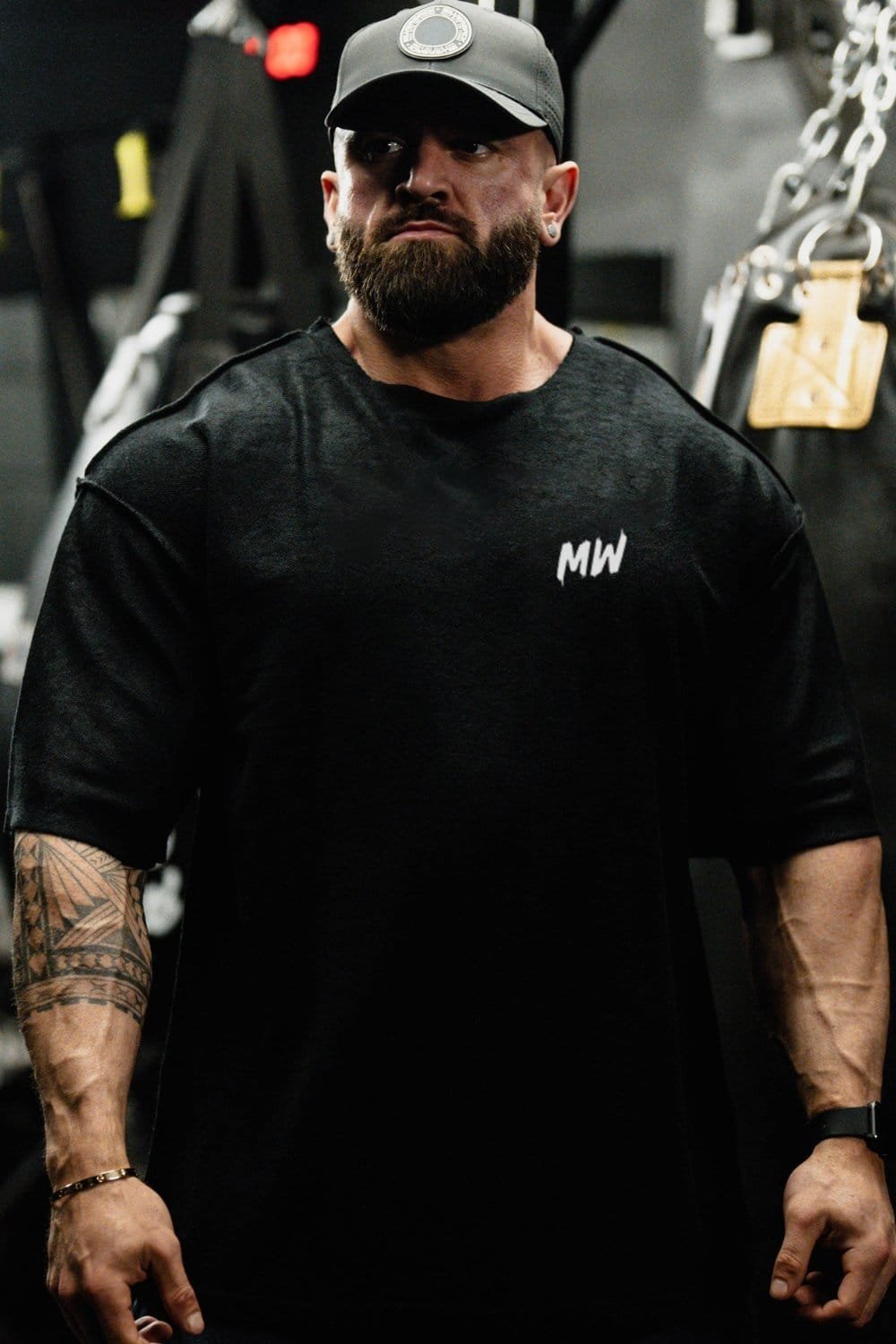 Alternative view of Alpha Wolf Rag Tee