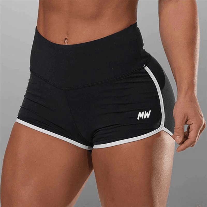 Alternative view of She Wolf Lifting Yoga Shorts