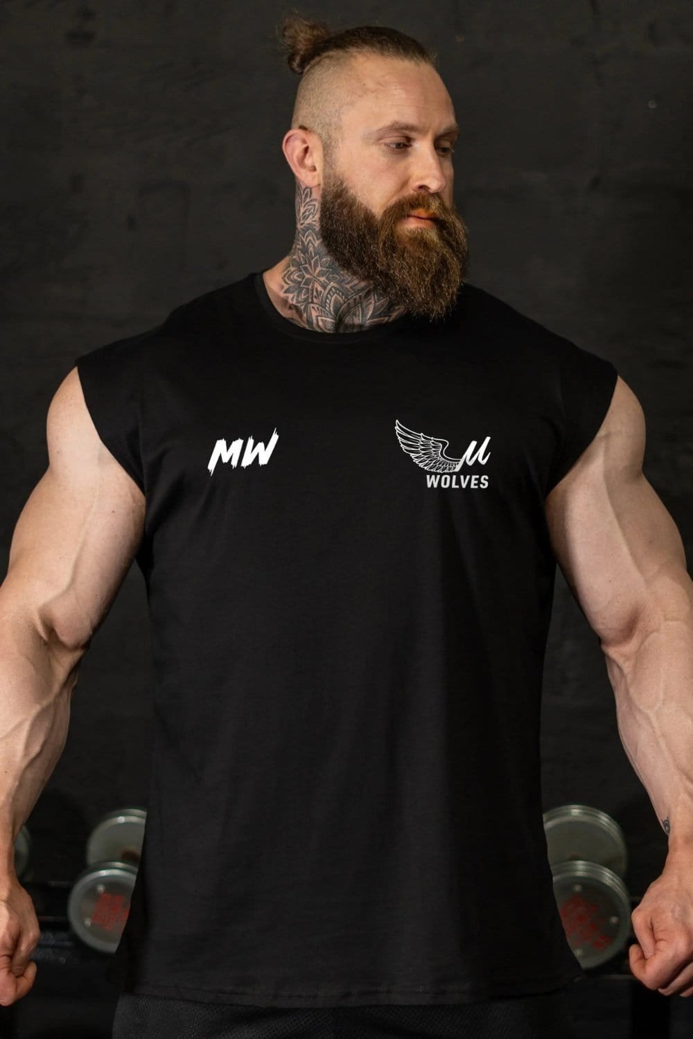 Retro Supreme Fit 90’s Wolves Sleeveless Tee