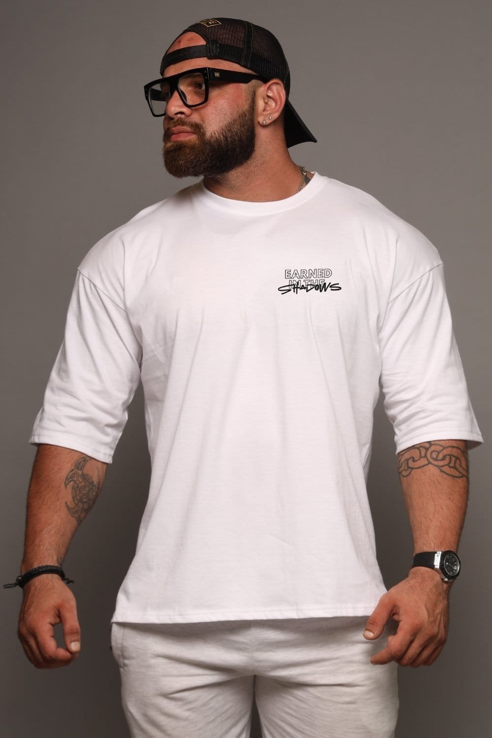 Alternative view of Relentless Wolf Oversized Tee