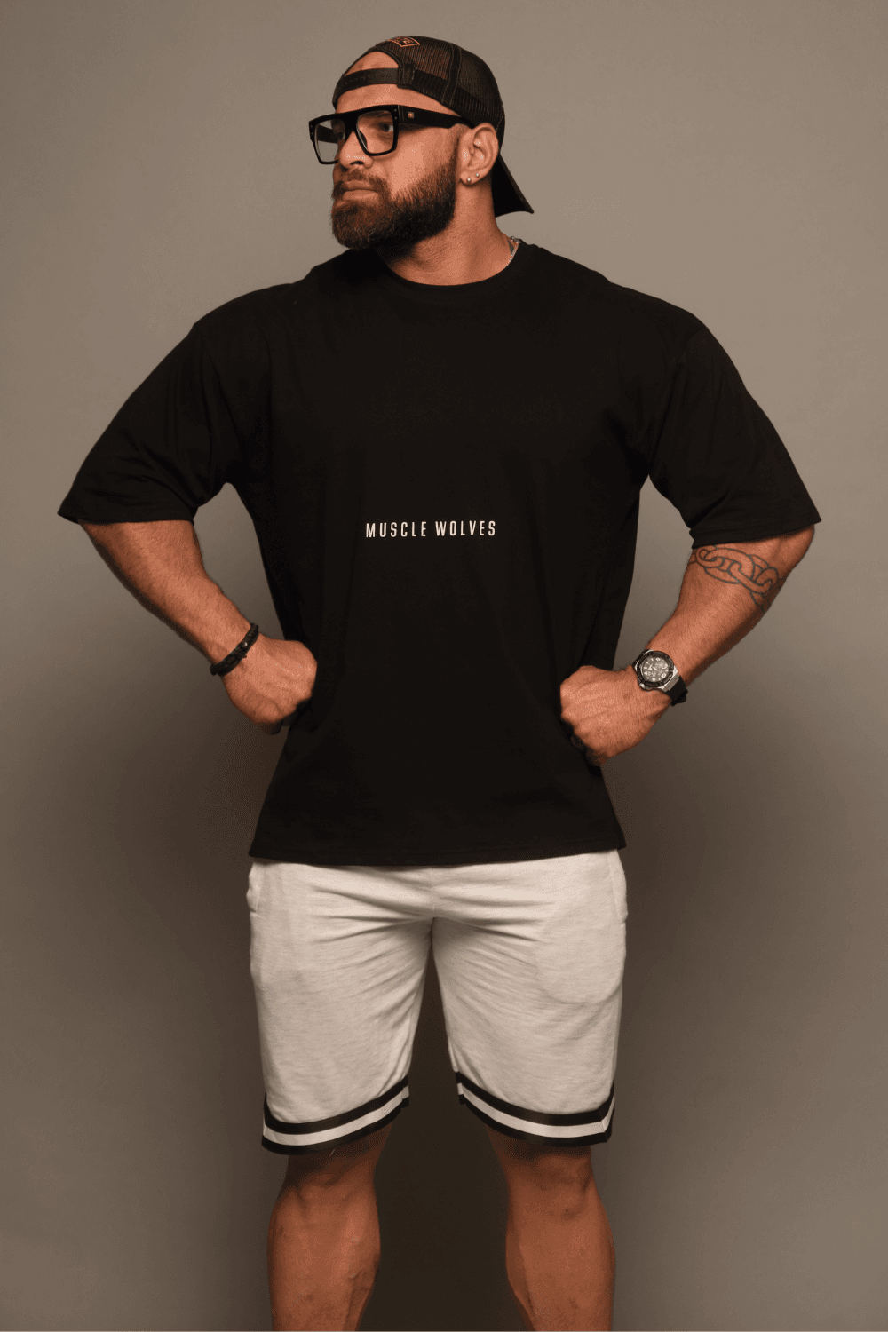 Alternative view of Circle of Strength Oversized Tee