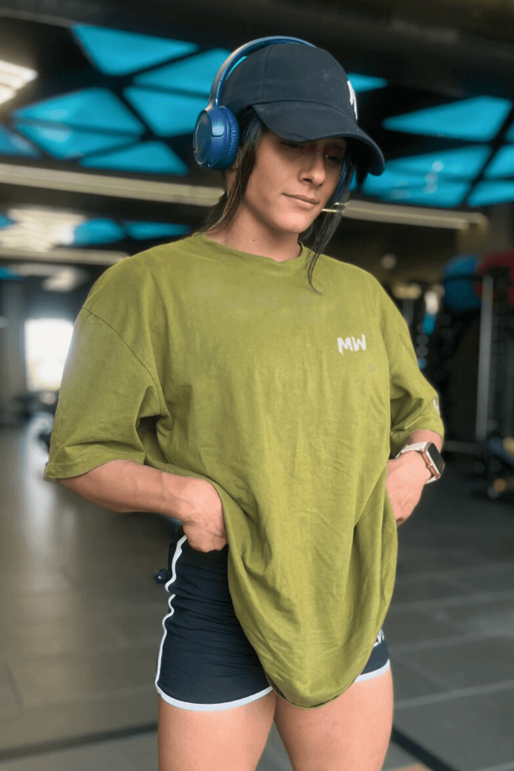 Alternative view of She Wolf Oversized Tee