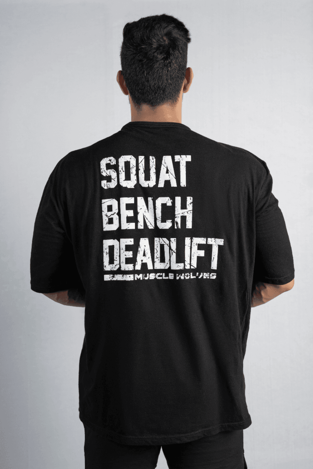 Squat Bench Deadlift Oversized Tee