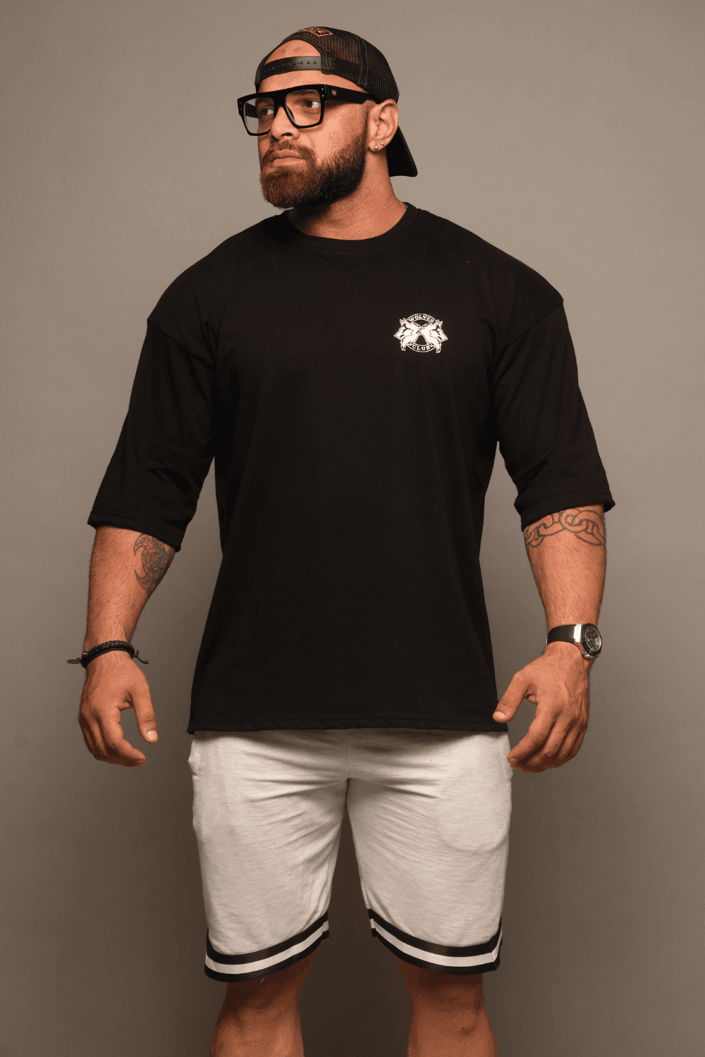 Alternative view of Wolves Forever Oversized Tee