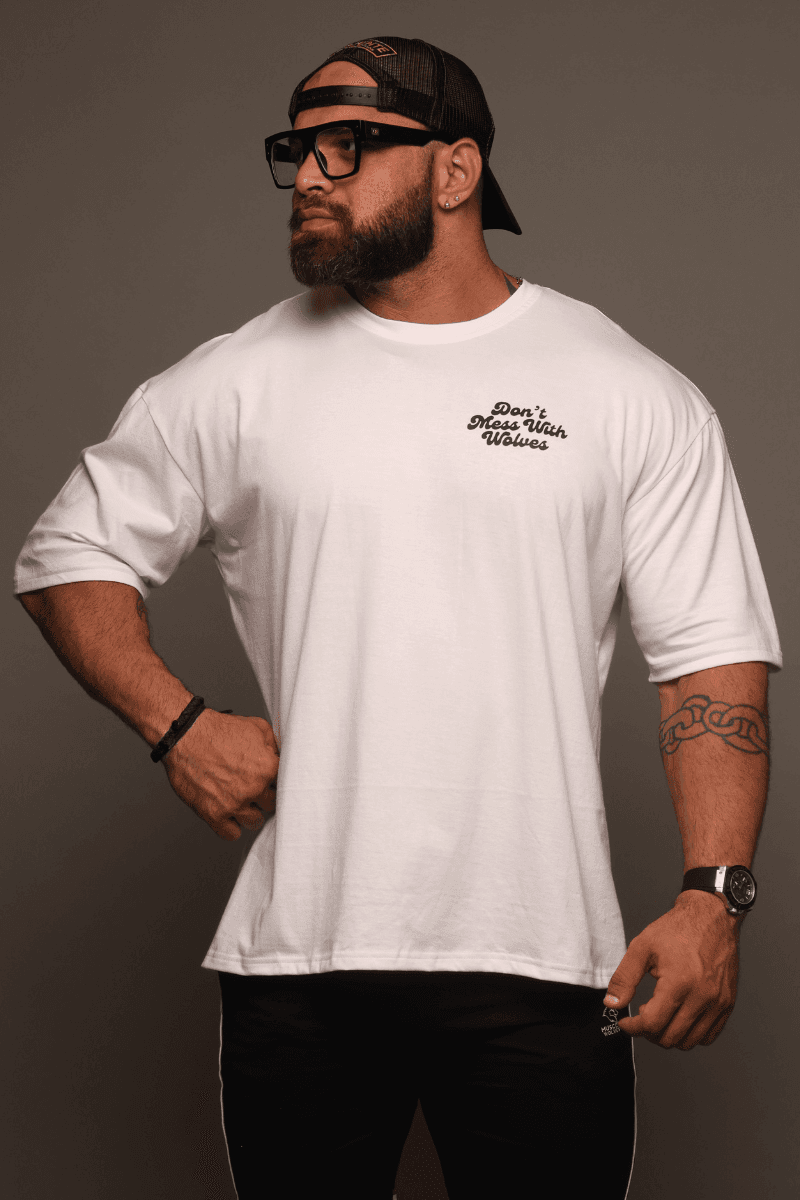 Don't Mess With Wolves Oversized Tee