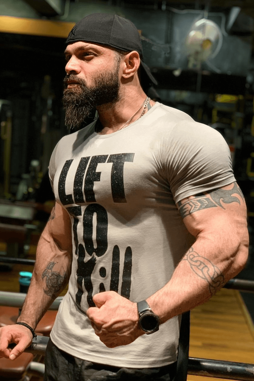 Alternative view of Lift To Kill Tee