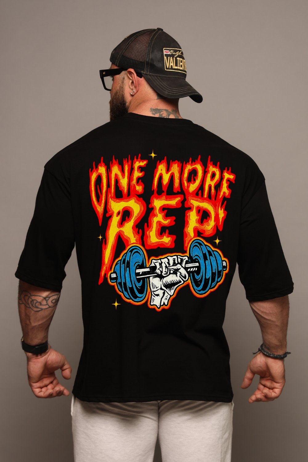 One More Rep Oversized Tee