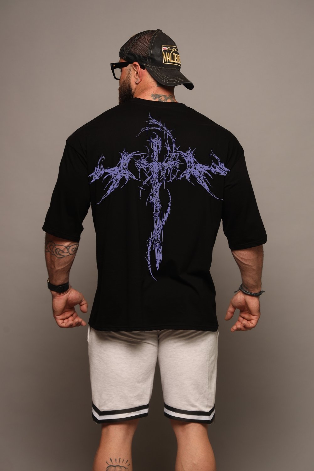 Midnight Thorn Oversized Tee - Image 4
