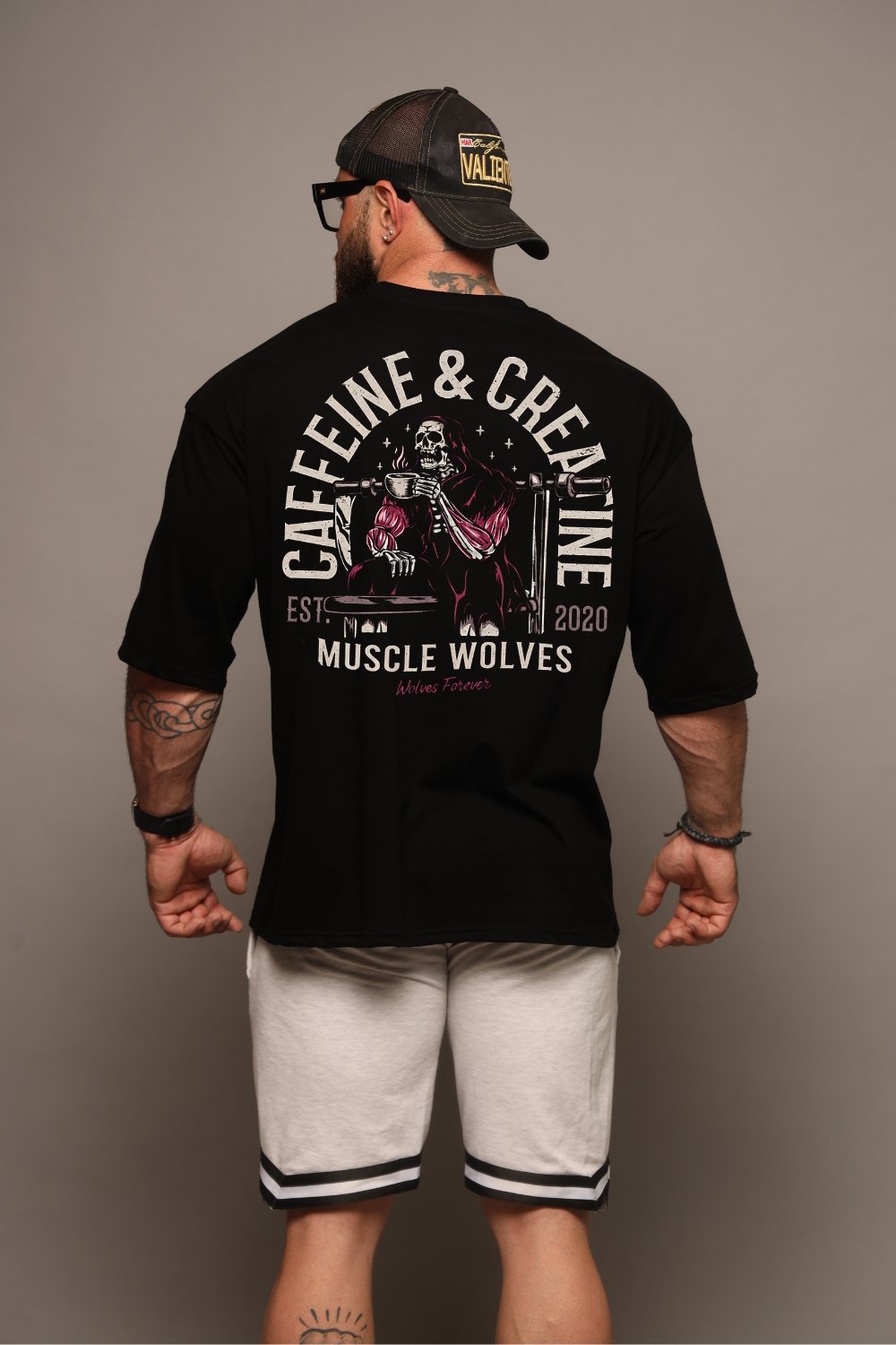 Caffeine & Creatine Oversized Tee - Image 3