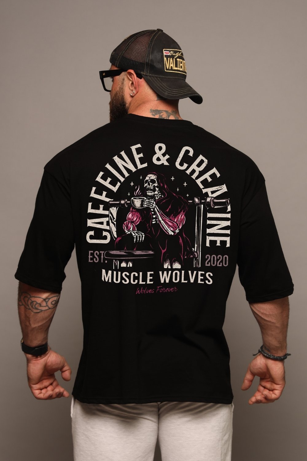 Caffeine & Creatine Oversized Tee