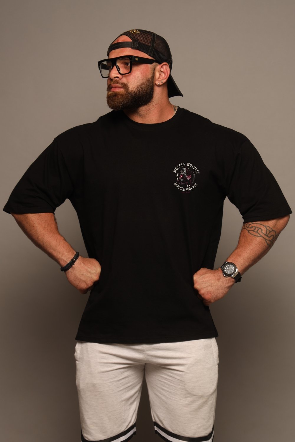 Alternative view of Caffeine & Creatine Oversized Tee