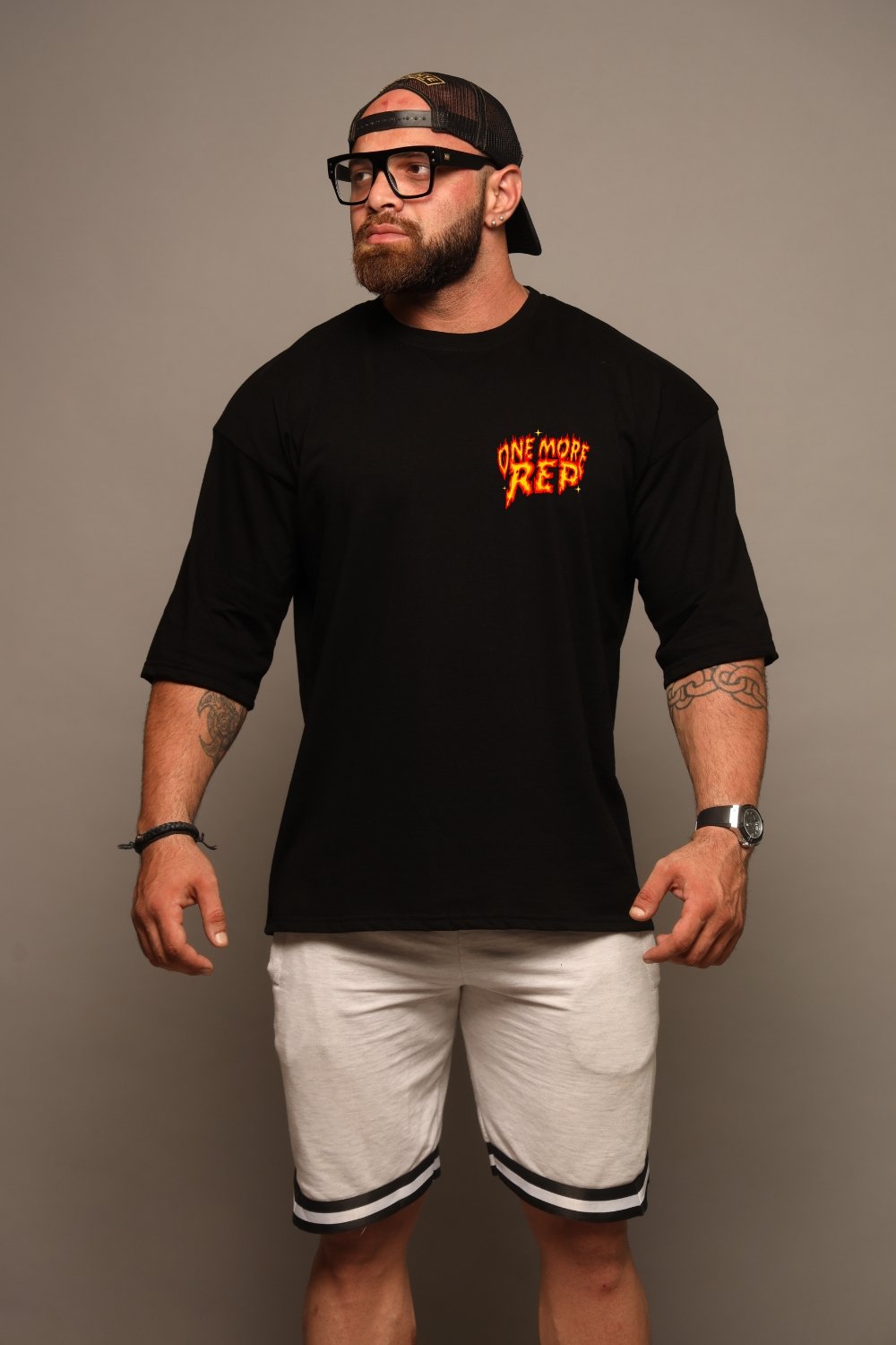 One More Rep Oversized Tee - Image 4