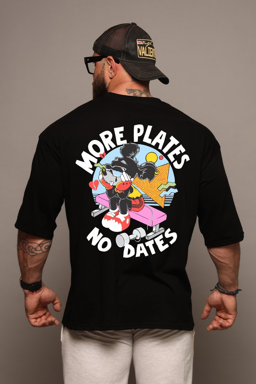 More Plates No Dates Oversized Tee