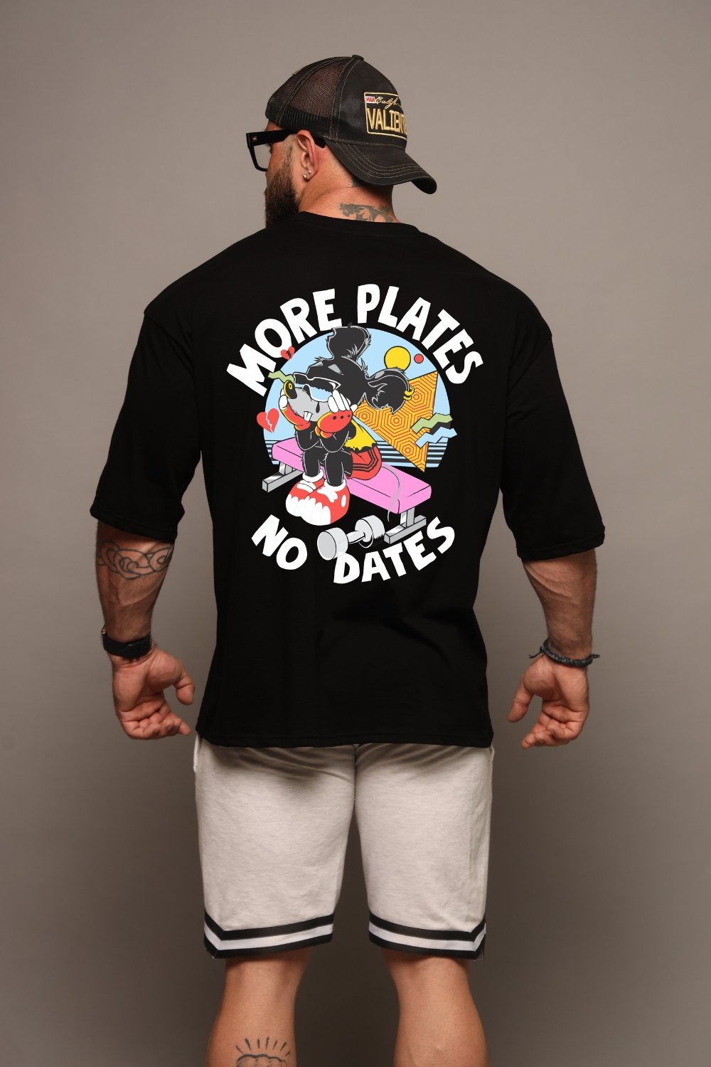 More Plates No Dates Oversized Tee - Image 3