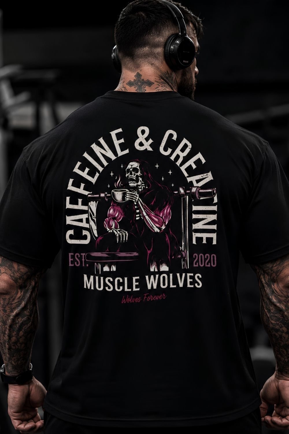 Caffeine & Creatine Oversized Tee