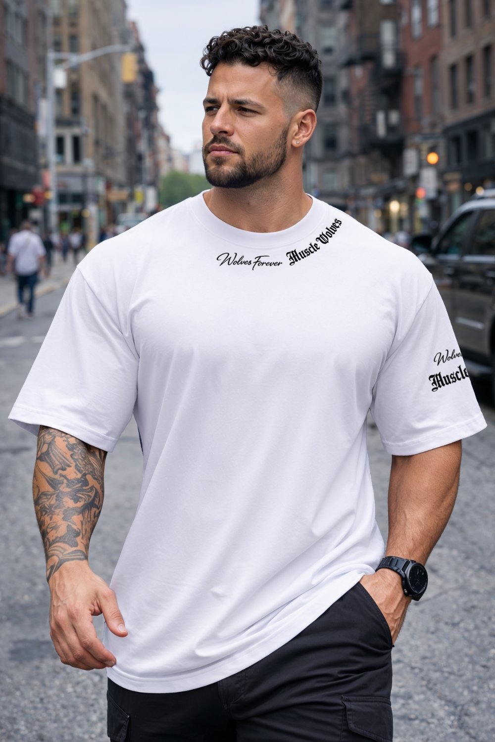 Volt Axis Modern Oversized Tee - Image 6