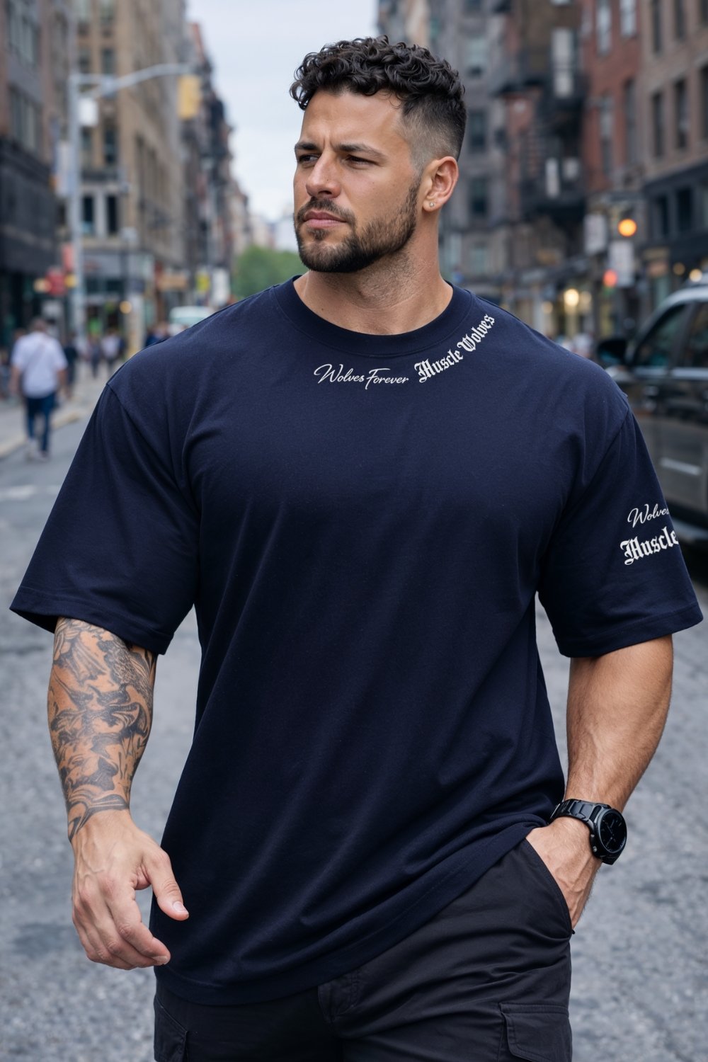 Volt Axis Modern Oversized Tee - Image 4