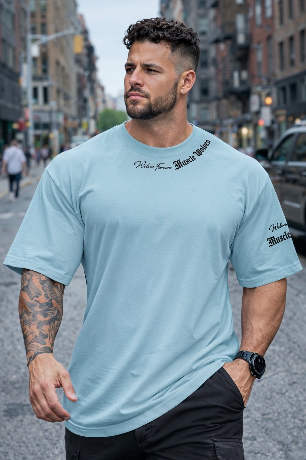 Volt Axis Modern Oversized Tee - Image 3