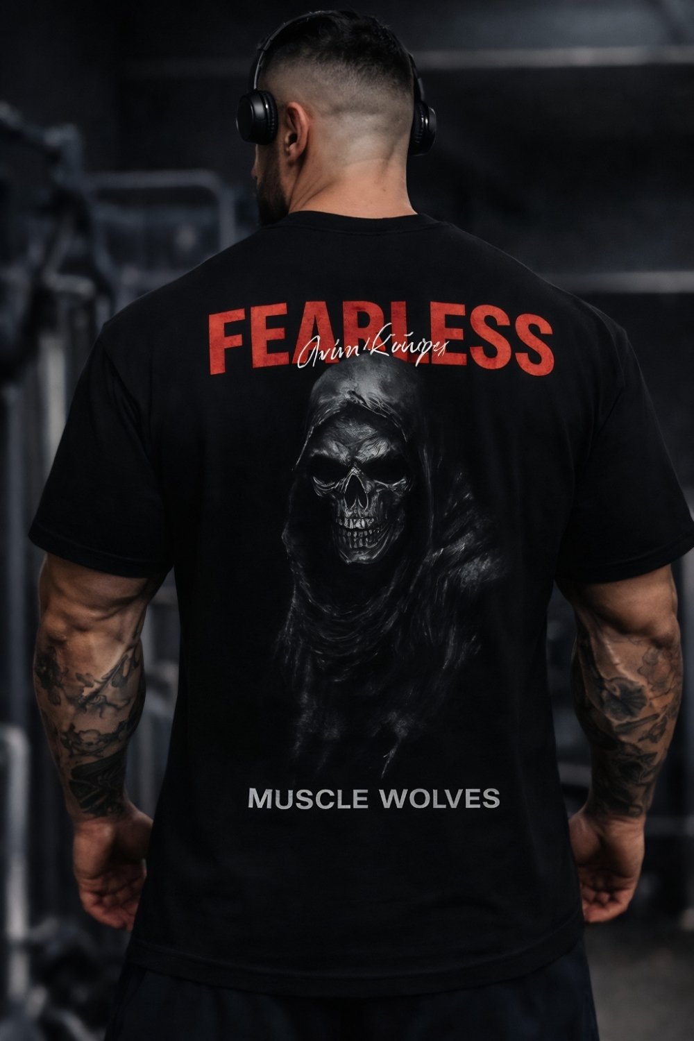 Fearless Reaper Oversized Tee