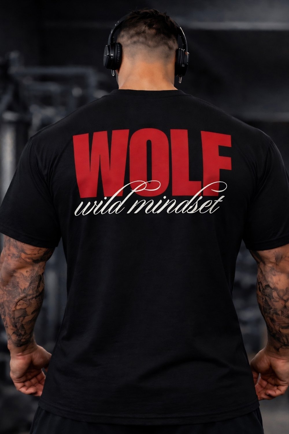 Wolf Mindset Oversized Tee