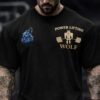 Powerlifting Wolf Oversized Tee