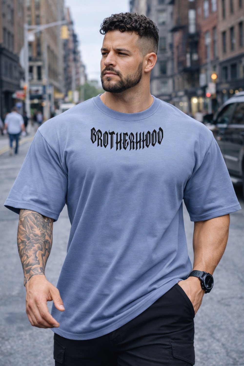 Brotherhood Oversized Tee