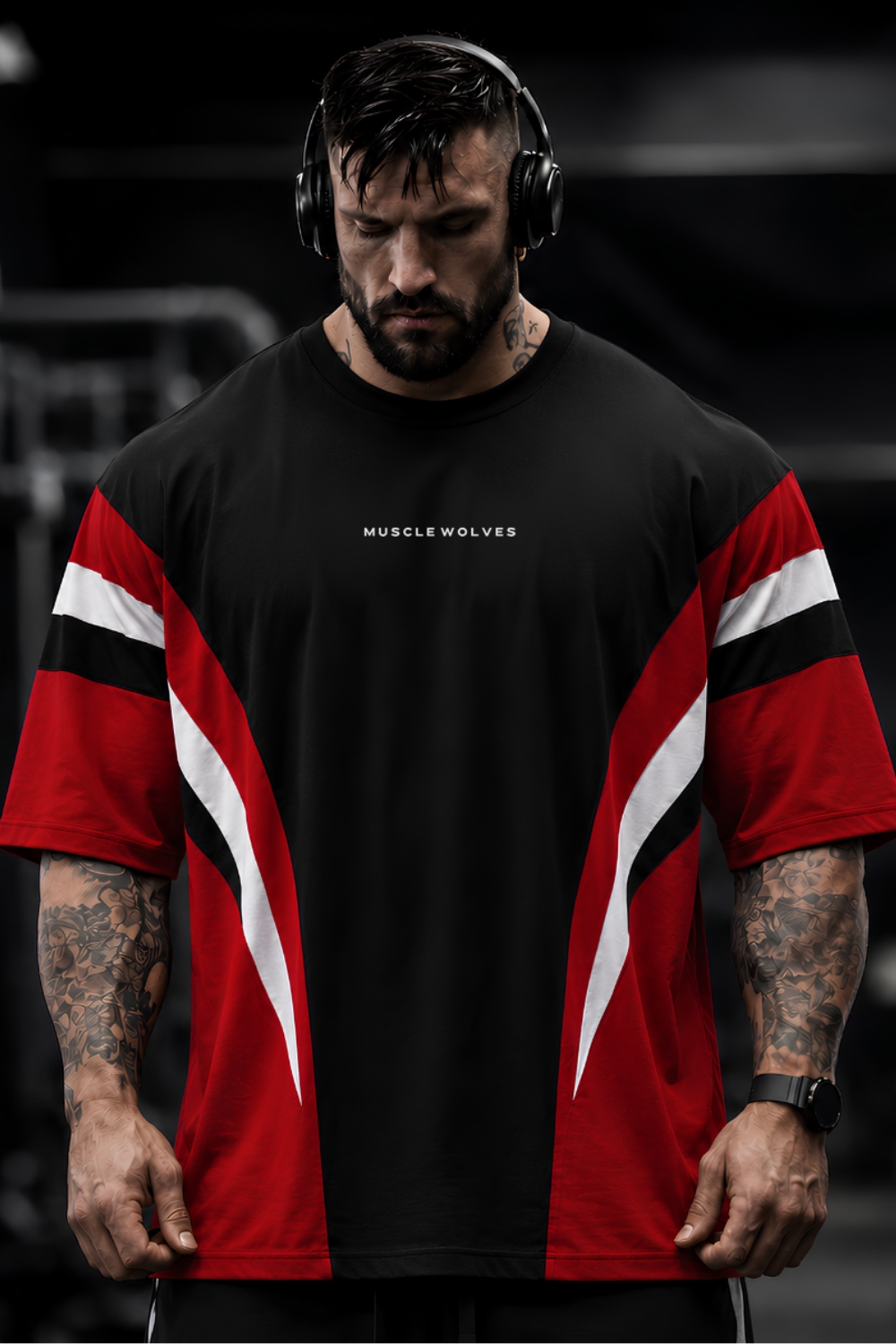 Bloodline Wolf Oversized Tee