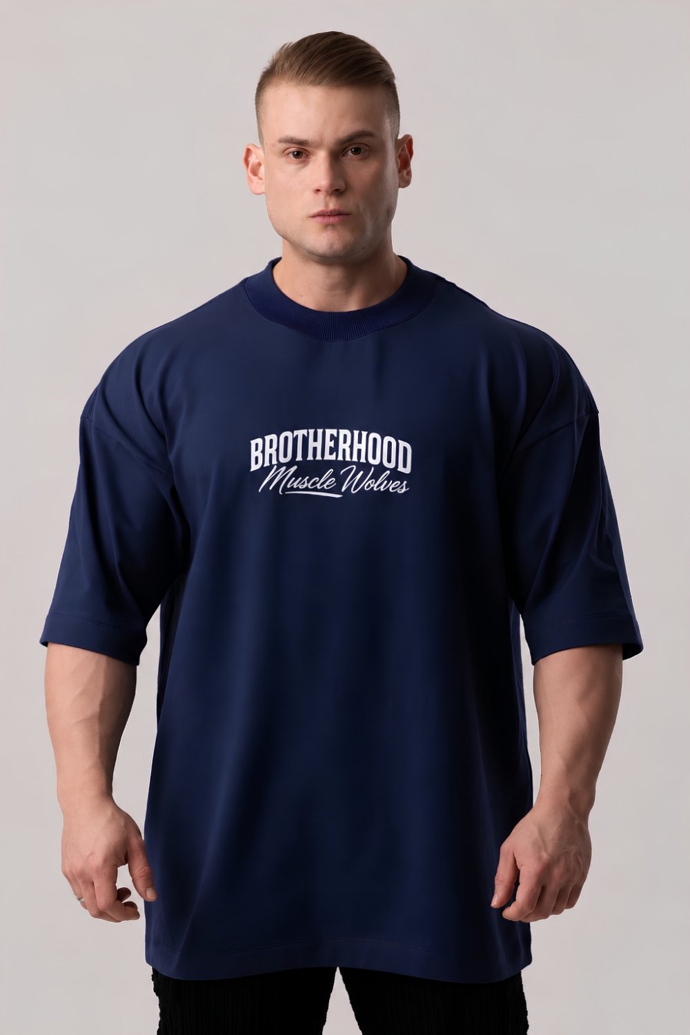 Brotherhood Division Oversized Tee - Image 3