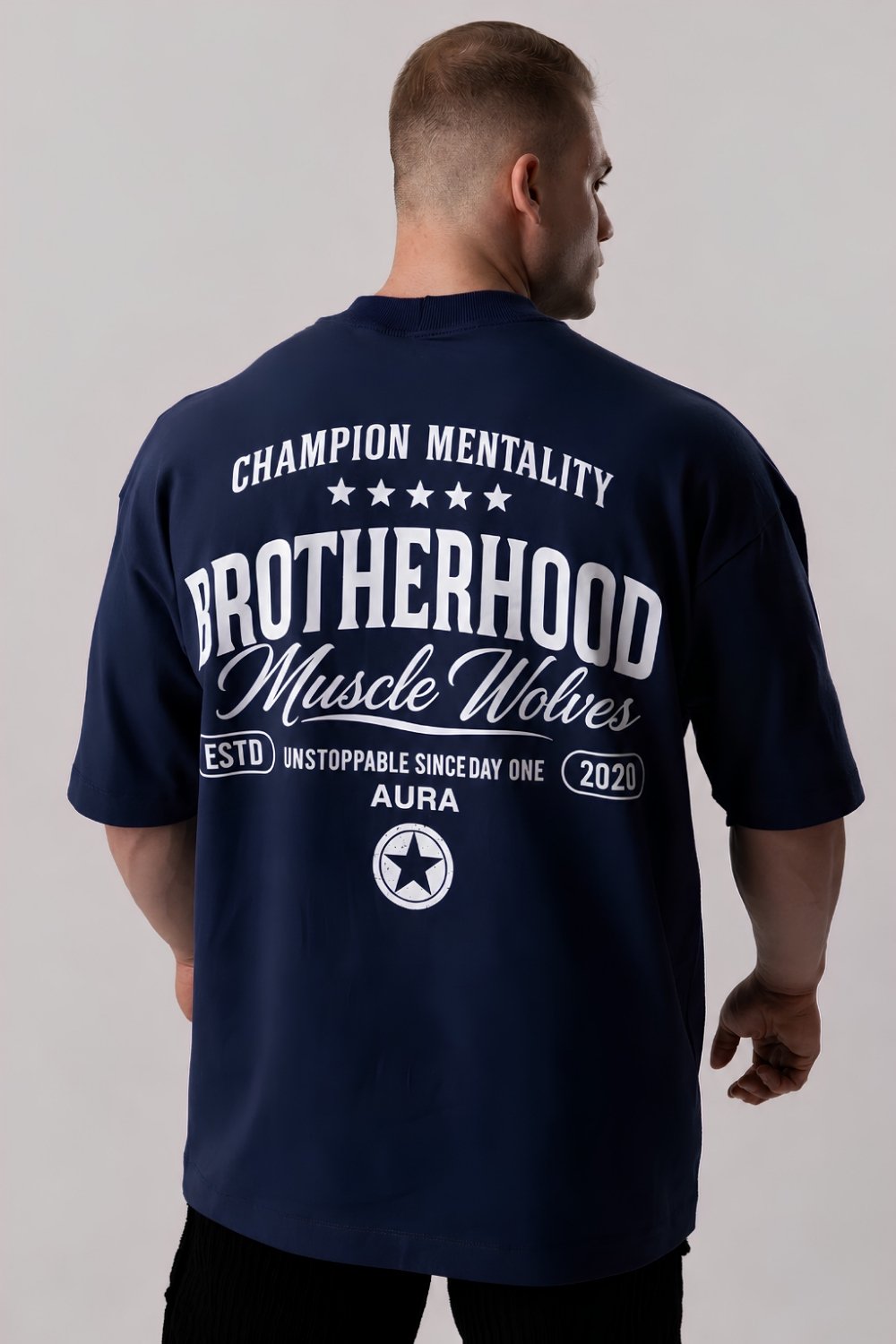 Alternative view of Brotherhood Division Oversized Tee