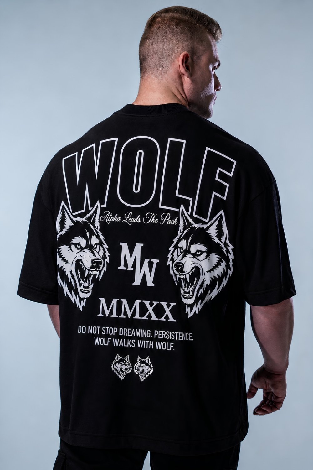 Wolves Rage Oversized Tee - Image 3
