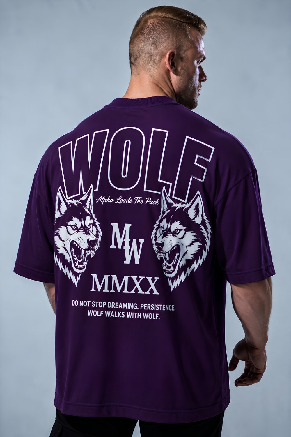Wolves Rage Oversized Tee - Image 5