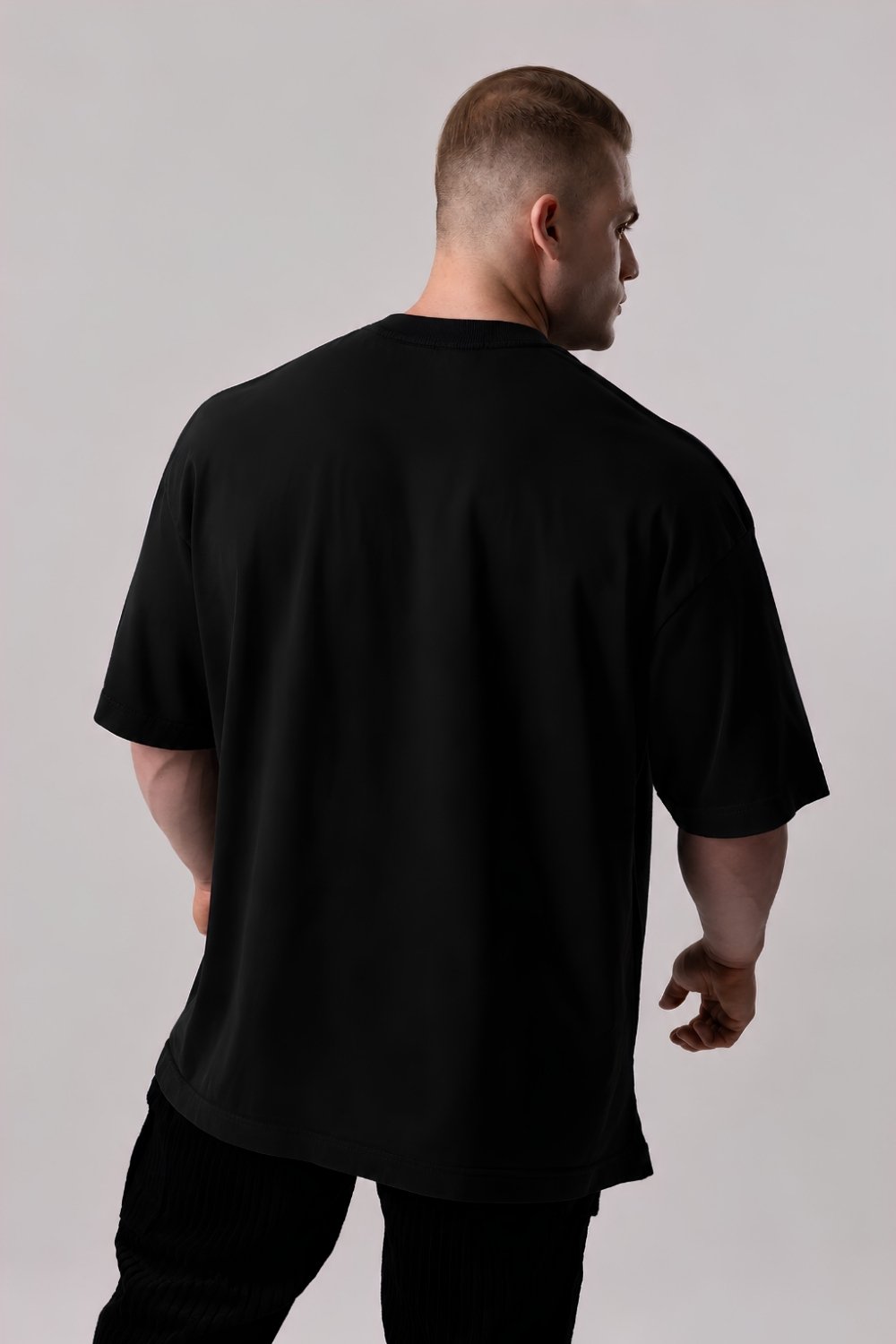 Alternative view of Wolf Inferno Oversized Tee